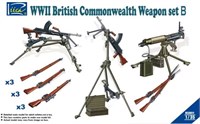 RE30011  наборы для диорам  WW2 British &amp; Commonwealth Weapon Set B  (1:35) 6953391900319