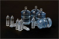 SPS-010  дополнения из пластика   Water Bottles for Vehicle/Diorama  (1:35) 4897038550326