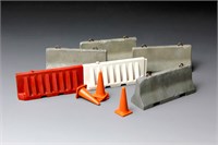 SPS-012  дополнения из пластика  CONCRETE &amp; Plastic BARRIER SET  (1:35) 4897038550425