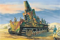00101  техника и вооружение  Mörser Karl - Gerät 040  (1:144) 9580208001012