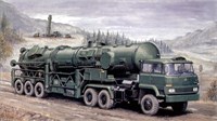 00202  техника и вооружение  DF-21 Ballistic missile launcher  (1:35) 9580208002026