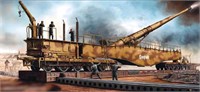 00207  техника и вооружение  280mm K5(E) Leopold Railroad Gun  (1:35) 9580208002071