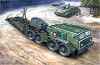 00212  техника и вооружение  MZ-537G with MZ/ChMZAP-5247G semitrailer  (1:35) 9580208002125