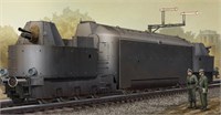 00223  техника и вооружение  бронепоезд  German Armored Train Panzertriebwagen Nr.16  (1:35) 9580208002231