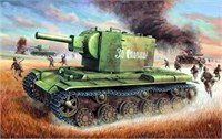 00312  техника и вооружение  Russian KV-2 Tank (1:35) 9580208003122