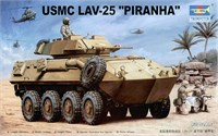 00349  техника и вооружение  БТР USMC LAV-25 "Piranha"  (1:35) 9580208003498