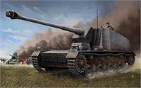 00350  техника и вооружение  12.8cm SELBSTFAHRLAFETTE L/61 STURER EMIL  (1:35) 9580208003504