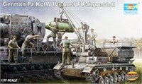 00363  техника и вооружение  САУ  German Pz.Kpfw. IV Ausf. F Fahrgestell (1:35) 9580208003634
