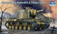 00367  техника и вооружение  German Pz.Kpfm KV-2 754(r) Tank  (1:35) 9580208003672