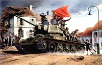 00903  техника и вооружение  Soviet Танк 34/76 Model 1943  (1:16) 9580208009032