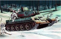 00905  техника и вооружение  Soviet Tанк 34/76 Mod.1942  (1:16) 9580208009056