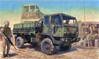 01004  техника и вооружение  M1078 Light Medium Tactical Vehicle (LMTV)  (1:35) 9580208010045