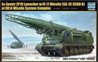 01024  техника и вооружение  Пусковая установка 2P19 Launcher w/R-17 Missile (SS-1C SCUD B)  (1:35) 9580208010243