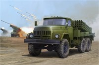 01032  техника и вооружение  Russian 9P138 Grad-1 on З&amp;Л-131  (1:35) 9580208010328