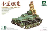 1009  техника и вооружение  Chinese Army Type 94 Tankette  (1:16) 489705142158