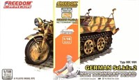 16001SP  техника и вооружение  WWII German Sd.Kfz. 2 Kettenkraftrad &amp; German Ketten Driver  (1:16) 4580702130817