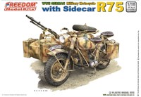 16005  техника и вооружение  R75 with Sidecar  (1:16) 4711511160058
