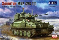 2001  техника и вооружение  Fv107 Scimitar Mark 2  (1:72) 6974540042018