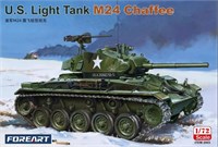 2003  техника и вооружение  M24 Chaffee  (1:72) 2000002168928