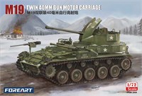 2004  техника и вооружение  M19 Twin 40mm Gun Motor Carriage  (1:72) 6974540042049