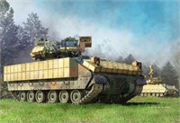 2004  техника и вооружение  M-SHORAD Bradley M2A4 IFV 3-in-1  (1:35) 6974715830136
