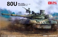 35001  техника и вооружение  Танк-80У  (1:35) 6971889310006