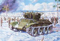 35115  техника и вооружение  БТ-7А командирский (1:35) 2000000037660
