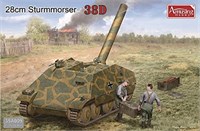 35A009  техника и вооружение  28cm Sturmmörser 38D  (1:35) 6954248350011