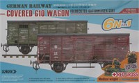 35A01-RCSP  техника  и вооружение  German Railway Covered G10 Wagon - Red Cross Spec Edition  (1:35) 6971889310082