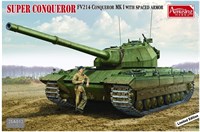 35A013  техника и вооружение  FV 214 Conqueror Mk I with spaced armour  (1:35) 6954248835136