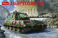 35A017  техника и вооружение  E-100 w/workable tracks  (1:35) 6954248835174