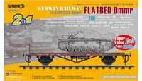 35A03-SVP  техника и вооружение  German Railway Flatbed Ommr - Super Value Pack (1+1)  (1:35) 2000000192222