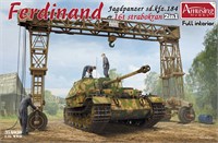35A030  техника и вооружение  Ferdinand sd.kfz 184 &amp; 16t strabokran 2in1  (1:35) 6954248835303