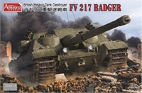 35A034  техника и вооружение  FV 217 Badger British Heavy tank Destroyer   (1:35) 6954248835341