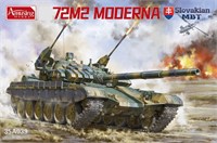 35A039  техника и вооружение  Танк-72M2 "Moderna" Slovakian MBT  (1:35) 6954248835396