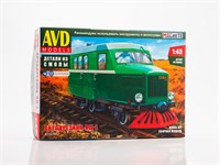 4072AVD  техника и вооружение  Автодрезина ПД-1  (1:43) 4610045040723