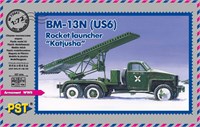 72041  техника и вооружение  BM-13N (US6) Rocket Launcher "Katjusha"  (1:72) 2000000055541