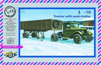72063  техника и вооружение  З&amp;С-10 Tractor with semi-trailer (1:72) 2000000026695
