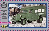 72079  техника и вооружение  Г@З-55 Ambulance (m.1938)  (1:72) 2000000168487