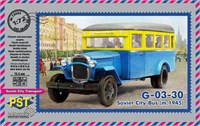 72083  техника и вооружение  Г@З -03-30 Soviet city bus (m.1945)  (1:72) 2000000103068