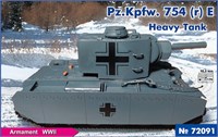 72091  техника и вооружение  Pz.Kpfw. 754 (r) E  (1:72) 2000002150022