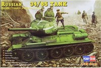 84807  техника и вооружение  Russian Танк-34/85 (model 1944)  (1:48) 6939319248077