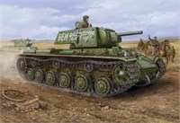 84811  техника и вооружение  Russian KV-1’s экранированный  (1:48) 6939319248114
