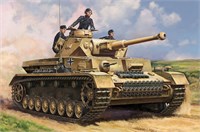84840  техника и вооружение  German Pzkpfw IV Ausf.F2 Medium Tank  (1:48) 6939319248404