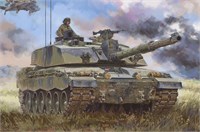 84852  техника и вооружение  Challenger II British MBT  (1:48) 6939319248527