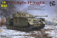 BT-001  техника и вооружение  Pz.Kpfw.IV Ausf.G Mid/Late 2 in 1  (1:35) 6971995740193