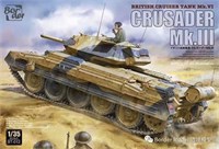BT-012  техника и вооружение  Crusader Mk.III British Cruiser Tank Mk. VI  (1:35) 6971995749271