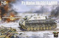 BT-028  техника и вооружение  Jagdpanzer IV L/70(A) MID  (1:35) 6971995746553