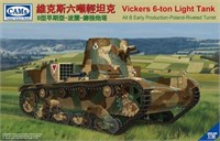 CV35005  техника и вооружение  Vickers 6-Ton Early, Alt B Early Prod Poland  (1:35) 6953391900494