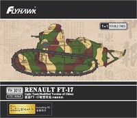 FH3010  техника и вооружение  Renault FT-17 Light Tank  (1:72) 6921970402042